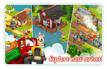 Town design in Hay Day